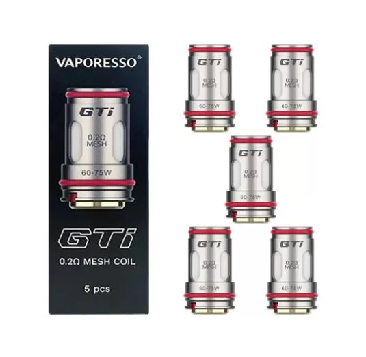 VAPORESSO GTI REPLACEMENT COILS - 0.2 ohm - Image 3