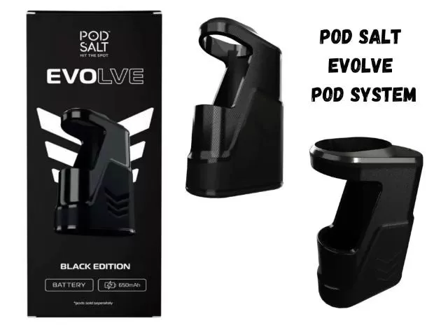 Pod Salt Evolve Pod Kit Disposable Vape (6000 Puffs) - Strawberry Kiwi