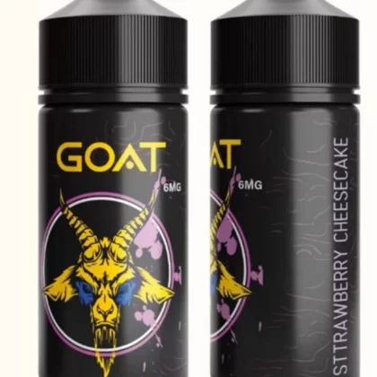 STRAWBERRY CHEESECAKE - GOAT ELIQUID - 6 mg / 120 ml