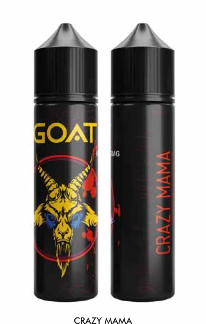 CRAZY MAMA - GOAT ELIQUID - 3 mg / 120 ml