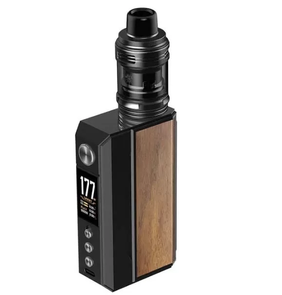 VOOPOO DRAG 4 Pod Kit 177W - Gunmetal & Rosewood - Image 3