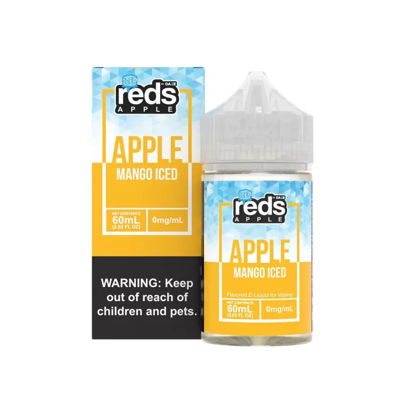7 DAZE - RED'S APPLE - MANGO ICED - 3 mg - 100ml - Image 2