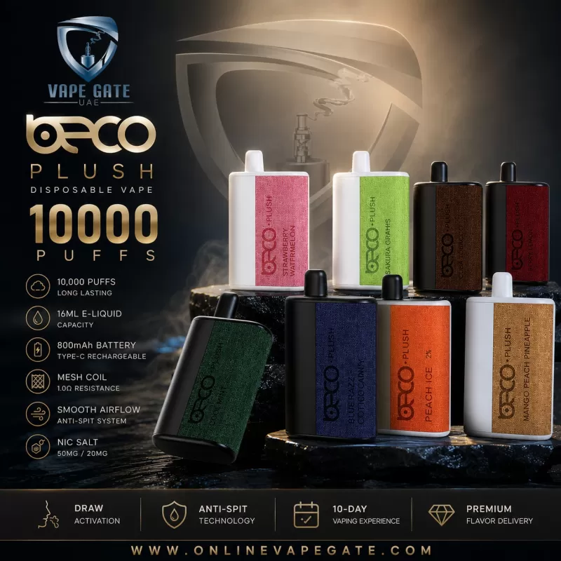 Vaptio - Beco Plush Disposable Vape (10,000 Puffs) - Blue Razz / 20 mg