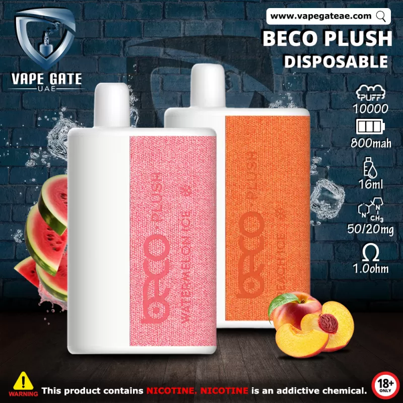Vaptio - Beco Plush Disposable Vape (10,000 Puffs) - Blue Razz / 20 mg - Image 2