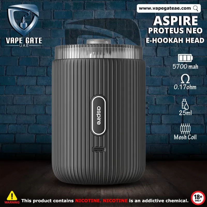 Aspire Proteus Neo Kit (E-Hookah head) - Blue