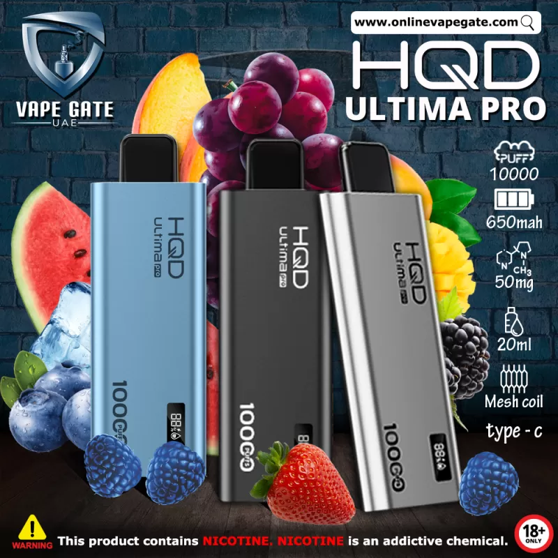 HQD Ultima Pro Disposables Vape - Cola / 50 mg