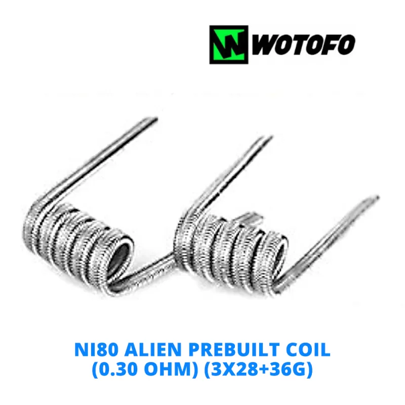 Wotofo Fused Clapton Prebuilt Wires - Pair of Tri Core Fused Clapton (0.17 ohm) - Image 2