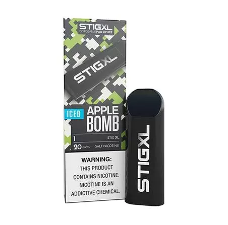 VGOD STIG XL Disposable Vape 700 Puffs - 20 mg / Mighty Mint - Image 3