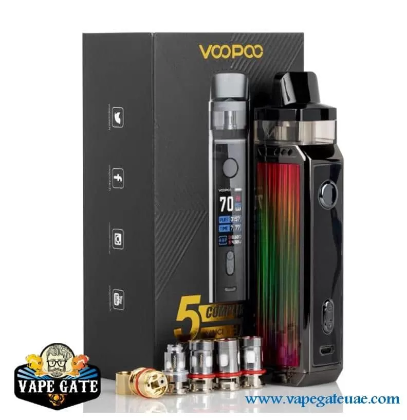 Voopoo Vinci Pod Kit 40W - 1500mAh - Limited Edition - 5 coils included - Dazzling Green - Image 2