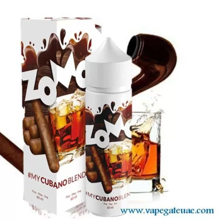 Cubano Blend 60ml E liquid by Zomo - 3 mg / 60 ml - Image 2