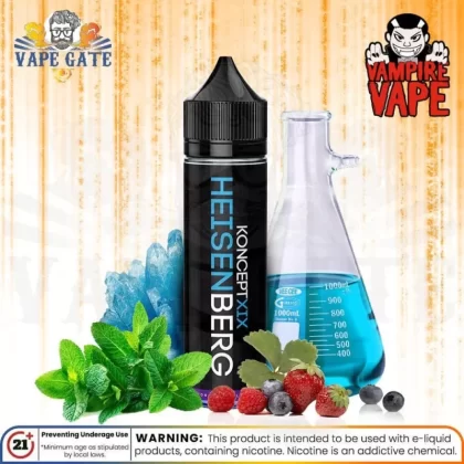 Heisenberg 60ml E liquid by Vampire Vape - 6 mg / 60 ml