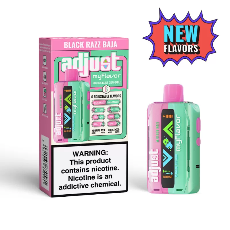 adjust myflavor 40K Disposable Device - 40000 Puffs - Tangerine White Gummy - Image 2