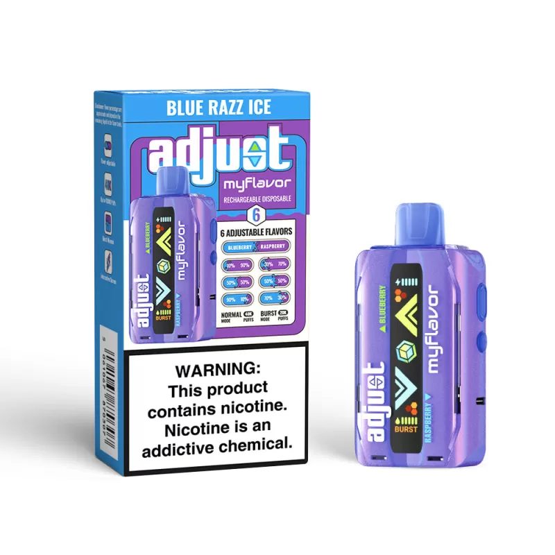 adjust myflavor 40K Disposable Device - 40000 Puffs - Midnight Ice Chill - Image 3