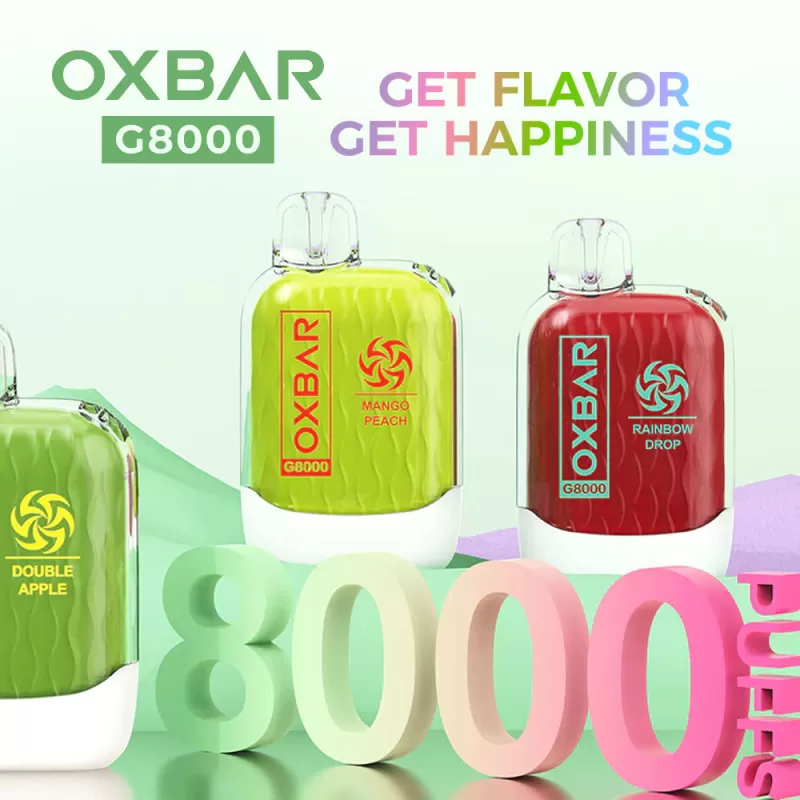 OXBAR G8000 Disposable Device - 8000 Puffs - Cool Mint