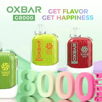 OXBAR G8000 Disposable Device - 8000 Puffs - Mango Peach