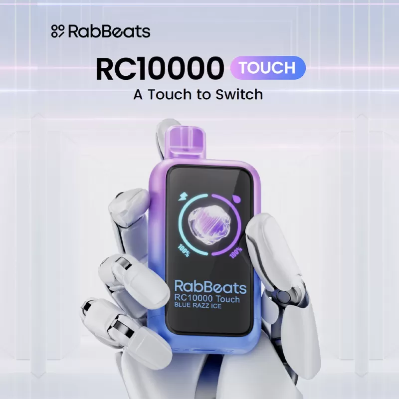 RabBeats RC10000 "TOUCH" Disposable Vape - 10000 Puffs - Georgia Peach