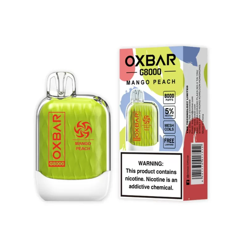 OXBAR G8000 Disposable Device - 8000 Puffs - Watermelon Slushie - Image 3