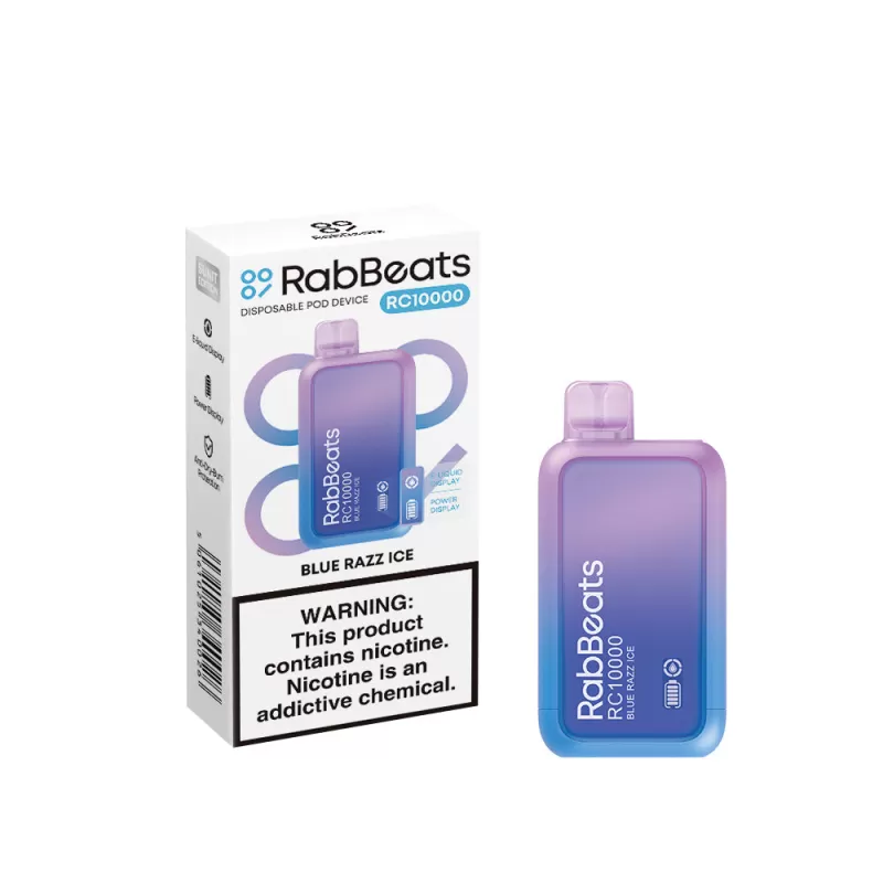 RabBeats RC10000 Rechargeable Disposable Vape - 10000 Puffs - Grape Cherry - Image 3
