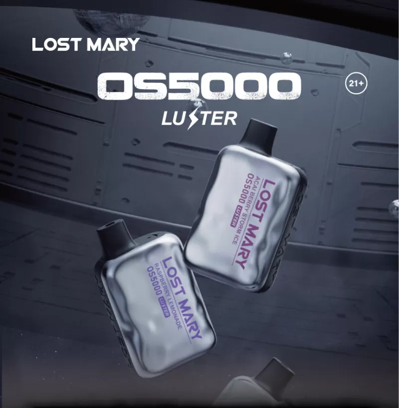 Lost Mary OS5000 Luster Rechargeable Disposable Device – 5000 Puffs - Forest Mint