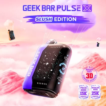 Geek Bar Pulse X 25K Puff "Slush Edition" Disposable Device – 25000 Puffs - Orange Slush