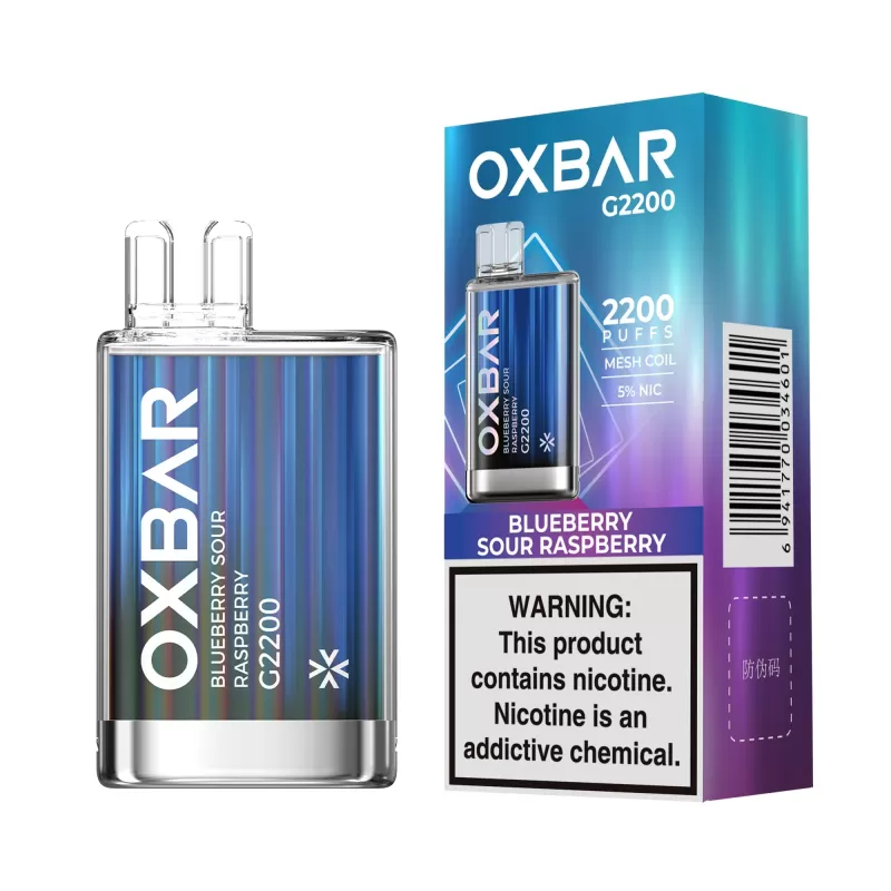 OXBAR G2200 Disposable Device – 2200 Puffs x 10 PCs - 10pcs (Bundle Pack) / Mango Ice Cream - Image 3