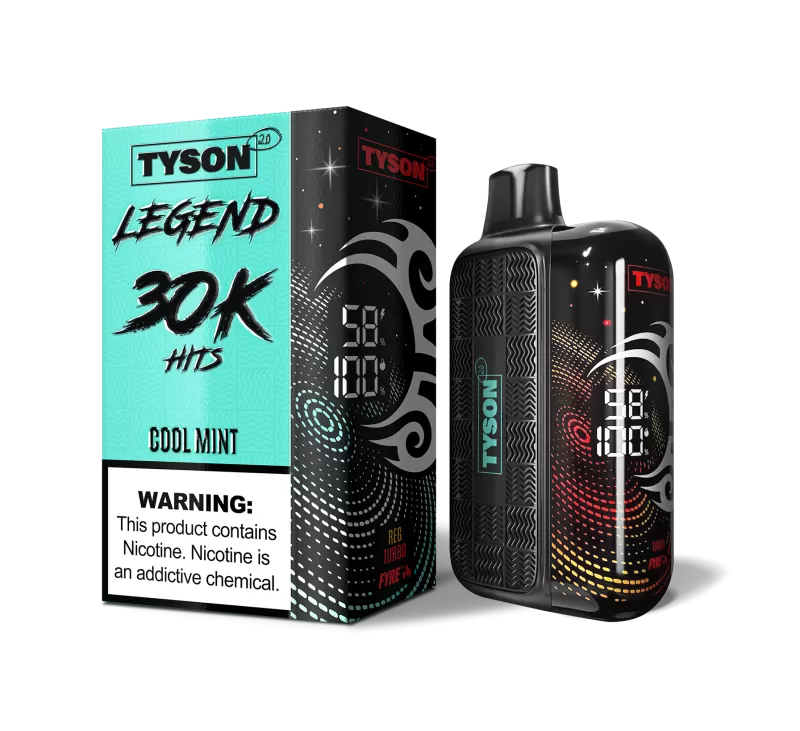 Tyson 2.0 "LEGEND" 30K Disposable Device – 30,000 Puffs - Apple Melonberry - Image 3