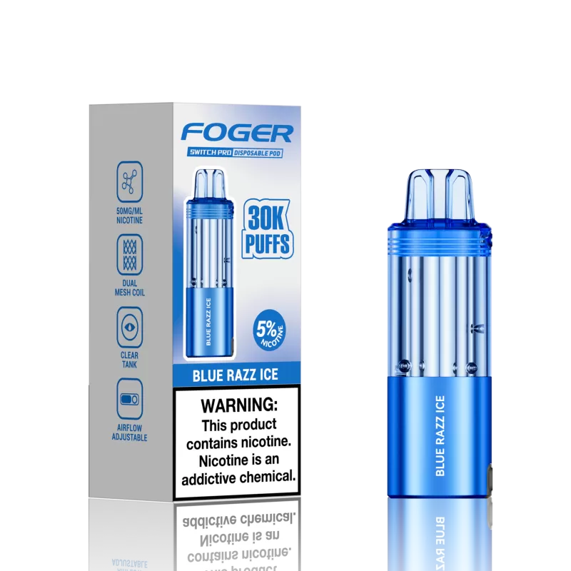 Made in USA | FOGER Switch Pro 30K Disposable Device POD - 30,000 Puff - Kiwi Dragon Berry - Image 2