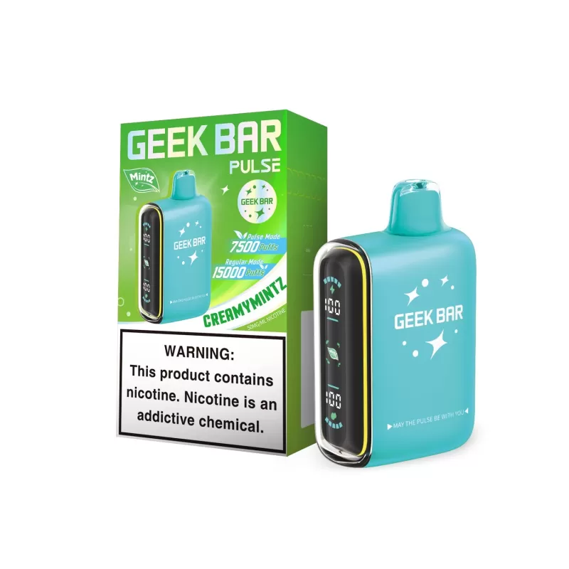 Geek Bar PULSE 15K Mintz Edition Disposable Device - 15000 Puffs - Creamymintz - Image 3
