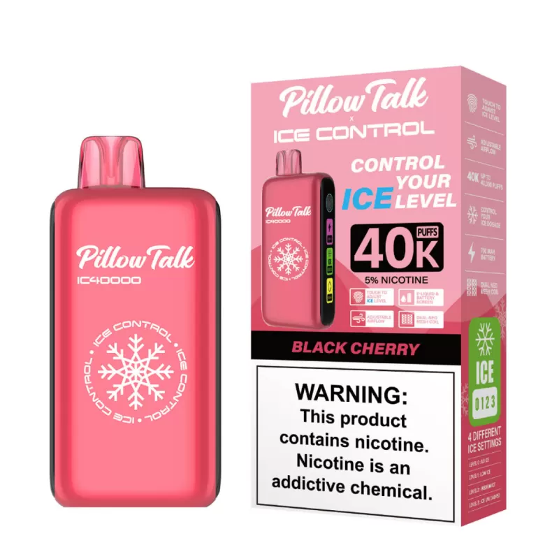 Pillow Talk Ice Control IC40K Disposable Device - 40000 Puffs - Grape B-Pop - Image 2