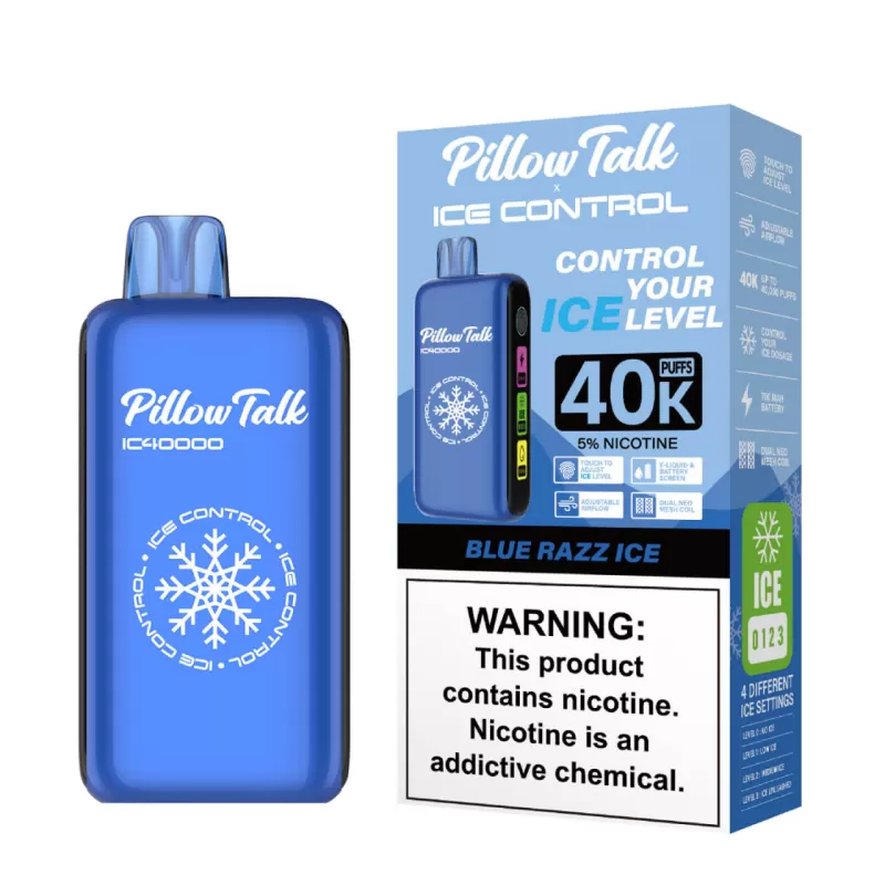 Pillow Talk Ice Control IC40K Disposable Device - 40000 Puffs - Sour Apple Ice - Image 3