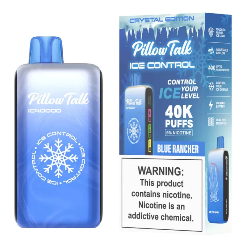 Pillow Talk Ice Control IC40000 "Crystal Edition" Disposable - 40000 Puffs - Mochi Bear - Image 2