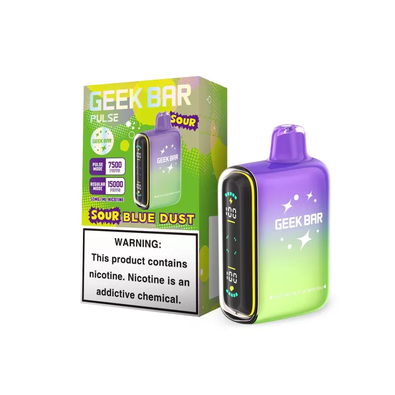 Geek Bar Pulse 15K Sour Edition Disposable Device – 15000 Puffs - Sour Cranapple - Image 2