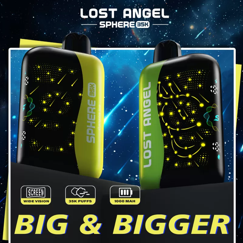 Lost Angel SPHERE 35K Disposable Device – 35000 Puffs - Strawberry Shortcake