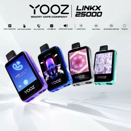 YOOZ Linkx 25000 Rechargeable Disposable Device – 25000 Puffs - Mix Berry