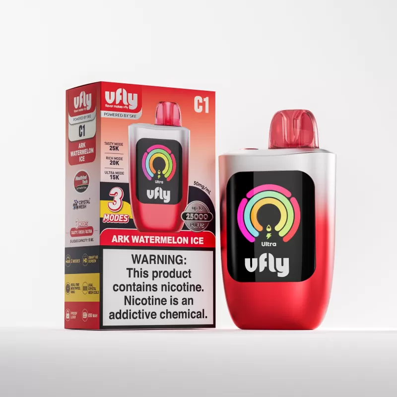 VFLY C1 25K Powered by SKE Disposable Device – 25,000 Puffs - Key Lime & Lemon - Image 2