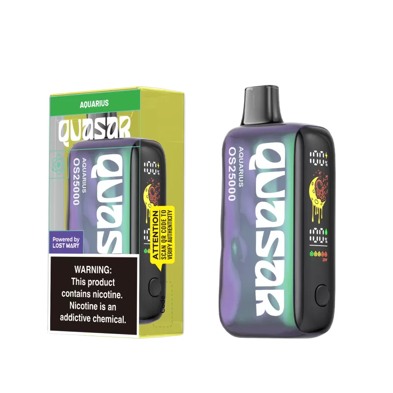 QUASAR OS25000 Powered By LOST MARY Disposable Device – 25000 Puffs - Shooting Starsicle (Cosmic Edition) - Image 2