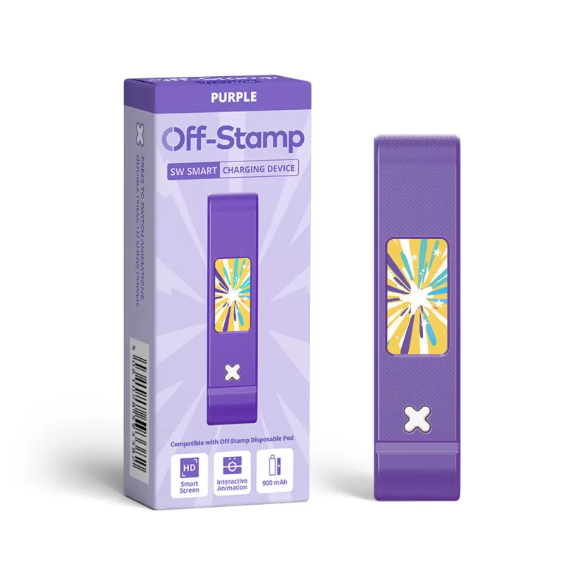 Off-Stamp SW Smart Charging Battery Device (Battery Only) - Purple - Image 3