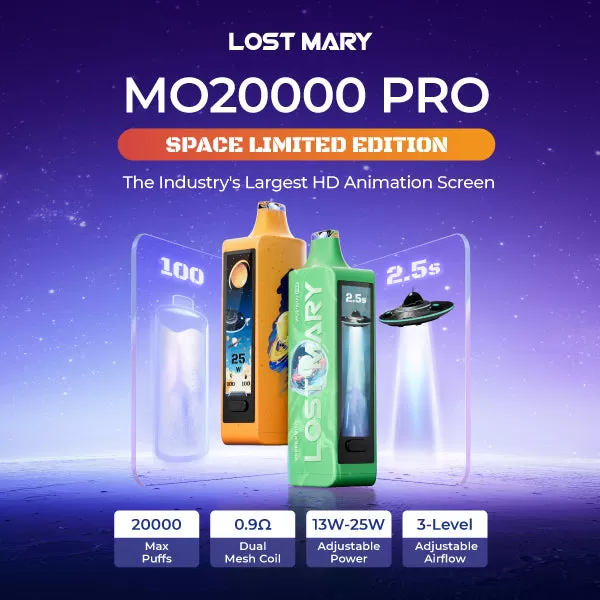 Lost Mary MO20K MO20000 Pro "SPACE LIMITED EDITION" Disposable Device - 20000 Puffs - Pear Drop