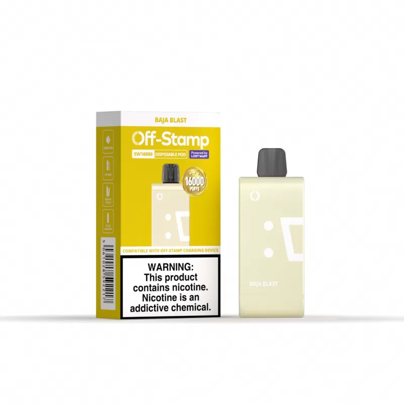 Off-Stamp SW16000 Disposable Pod Powered By LOST MARY – 16000 Puffs - Rocket Popsicle - Image 2