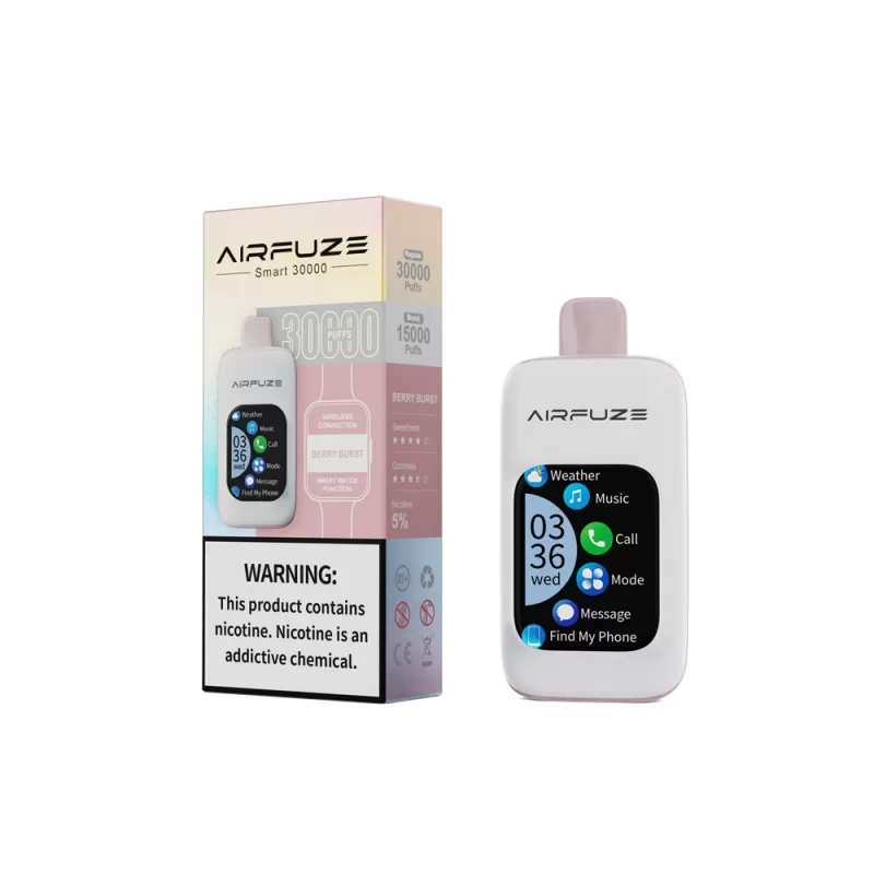 AIRFUZE Smart 30K Disposable Device - 30000 Puffs - Sour Lush Gummy - Image 2
