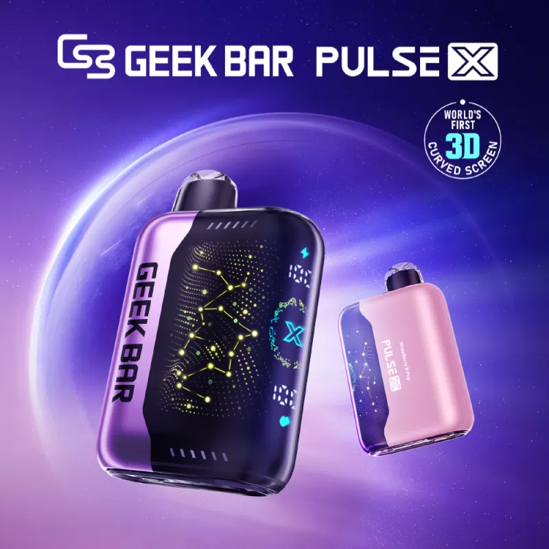 Geek Bar Pulse X 25K Puff Disposable Device – 25000 Puffs - Blackberry Blueberry