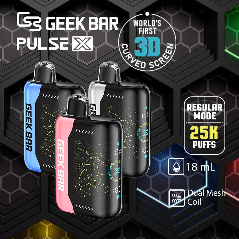 Geek Bar Pulse X 25K Puff Disposable Device – 25000 Puffs - Blackberry Blueberry - Image 2