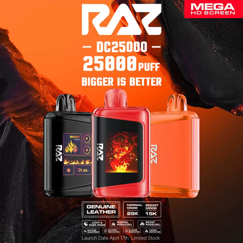 RAZ LTX 25K Puff Disposable Device – 25000 Puffs - Bangin Sour Berries