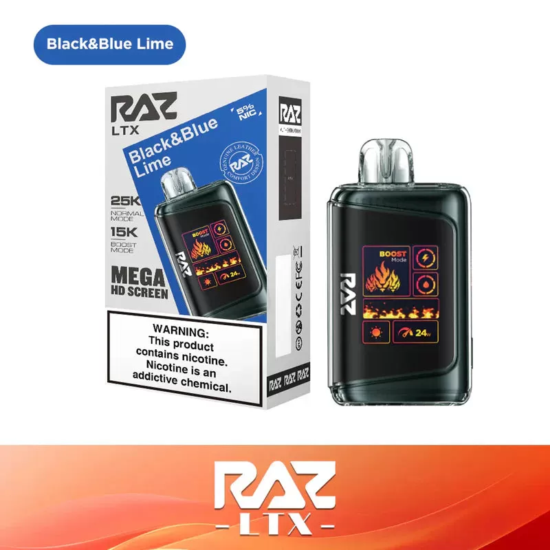 RAZ LTX 25K Puff Disposable Device – 25000 Puffs - Bangin Sour Berries - Image 3