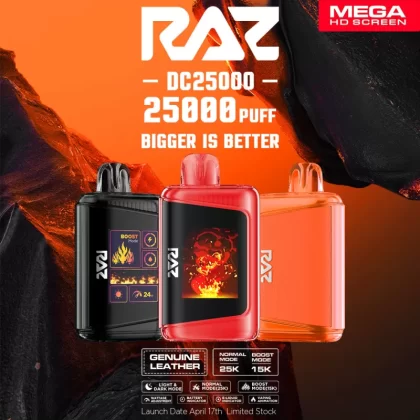RAZ LTX 25K Puff Disposable Device – 25000 Puffs - Clear Diamond
