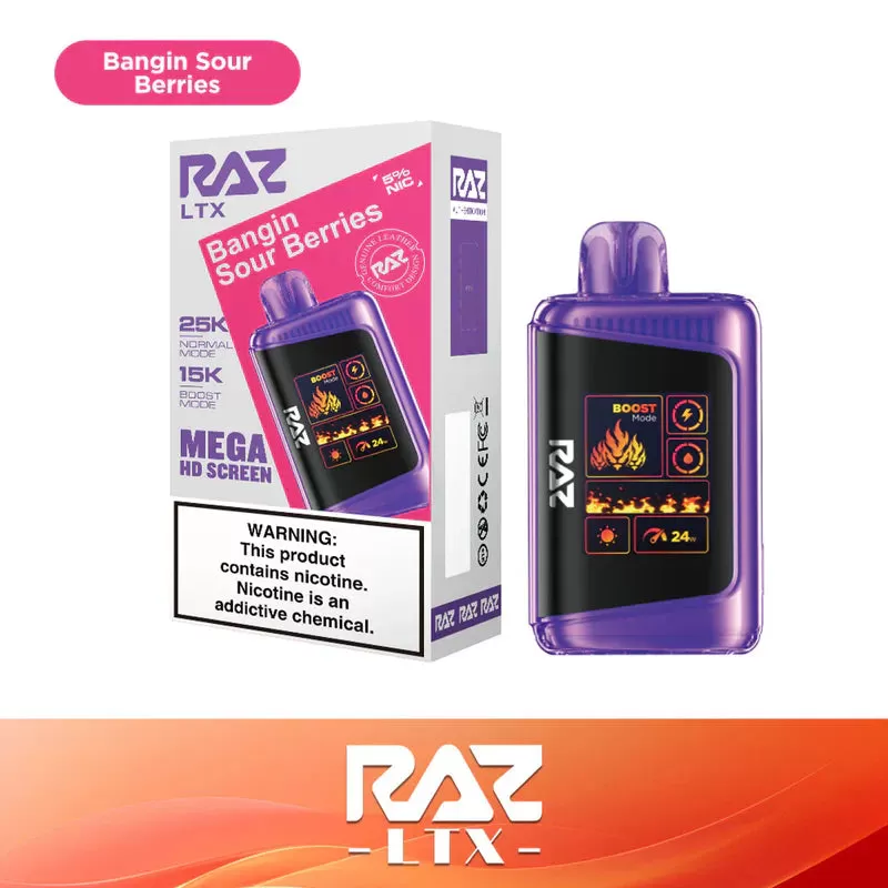 RAZ LTX 25K Puff Disposable Device – 25000 Puffs - New York Mint - Image 2