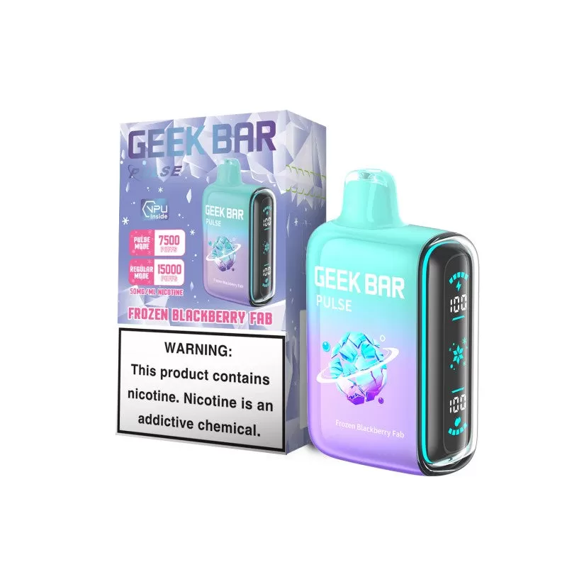 Geek Bar Pulse 15K Frozen Edition Disposable Device – 15000 Puffs - Frozen Pina Colada - Image 2