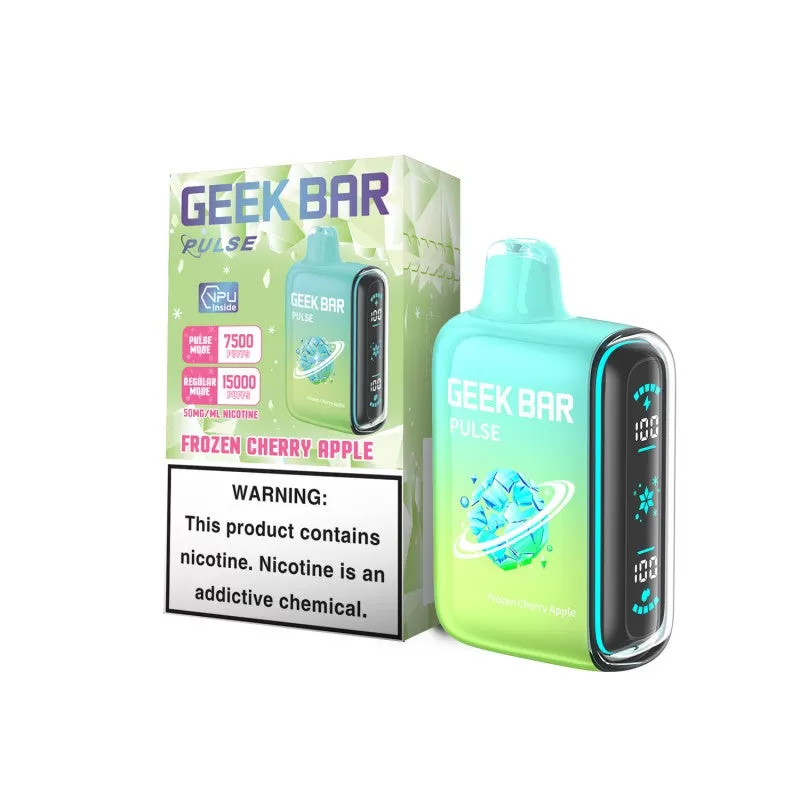 Geek Bar Pulse 15K Frozen Edition Disposable Device – 15000 Puffs - Frozen Pina Colada - Image 3
