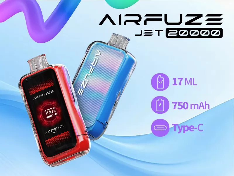 AIRFUZE Jet 20K Disposable Device – 20000 Puffs - Strawberry Summertime - Image 2