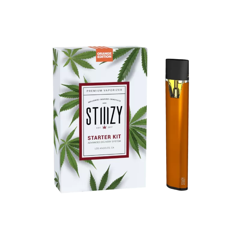 STIIIZY Original Vaporizer Starter Kit Battery - Orange Edition - Image 3